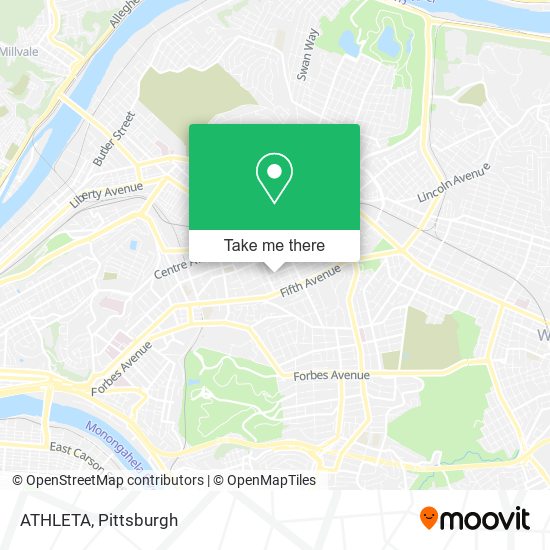 ATHLETA map