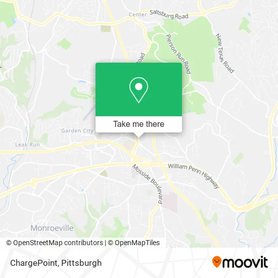 ChargePoint map