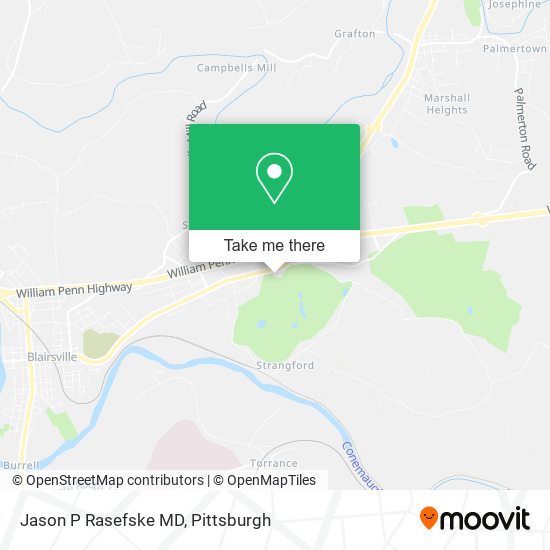 Jason P Rasefske MD map