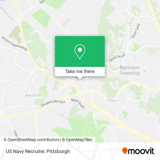 Mapa de US Navy Recruiter