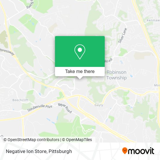 Mapa de Negative Ion Store