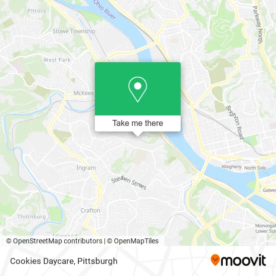 Cookies Daycare map