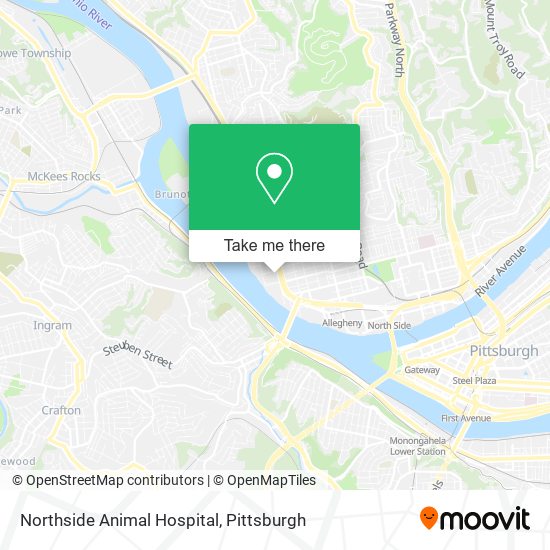 Mapa de Northside Animal Hospital