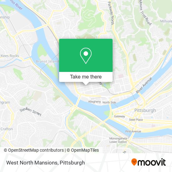 West North Mansions map