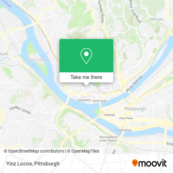 Mapa de Yinz Locos
