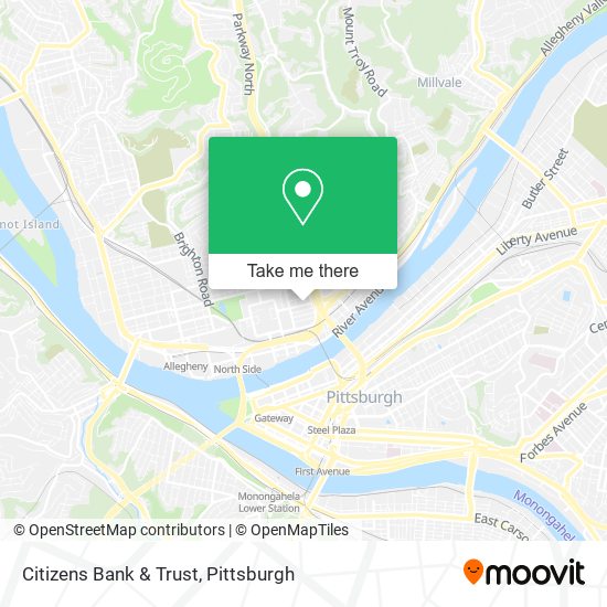 Citizens Bank & Trust map
