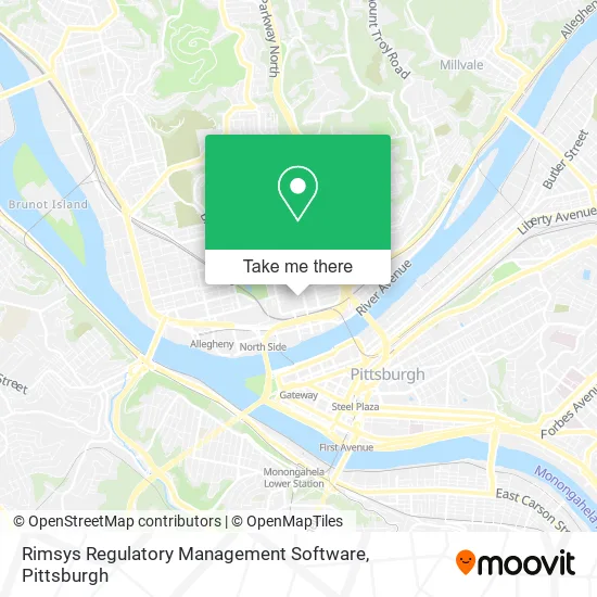 Rimsys Regulatory Management Software map
