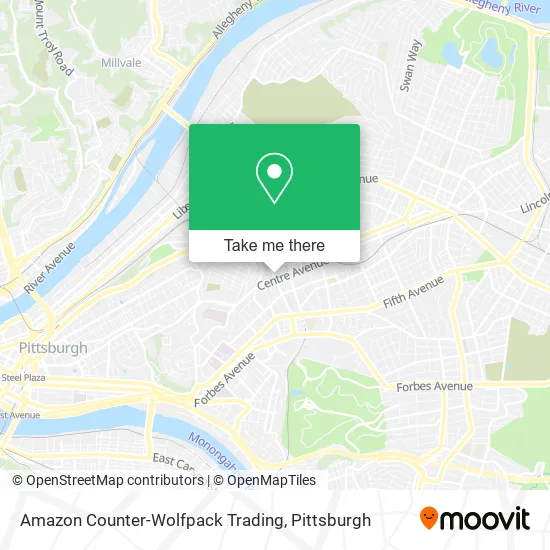 Amazon Counter-Wolfpack Trading map