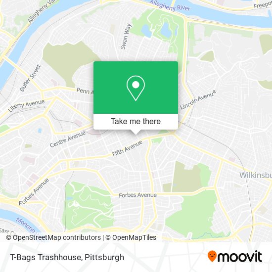 T-Bags Trashhouse map