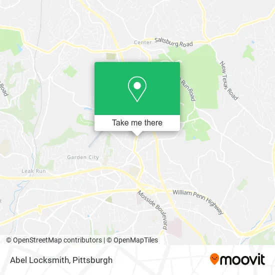 Abel Locksmith map