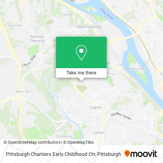 Pittsburgh Chartiers Early Childhood Ctr map