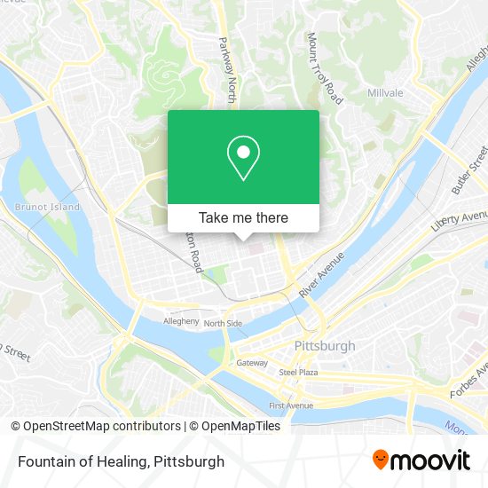 Mapa de Fountain of Healing