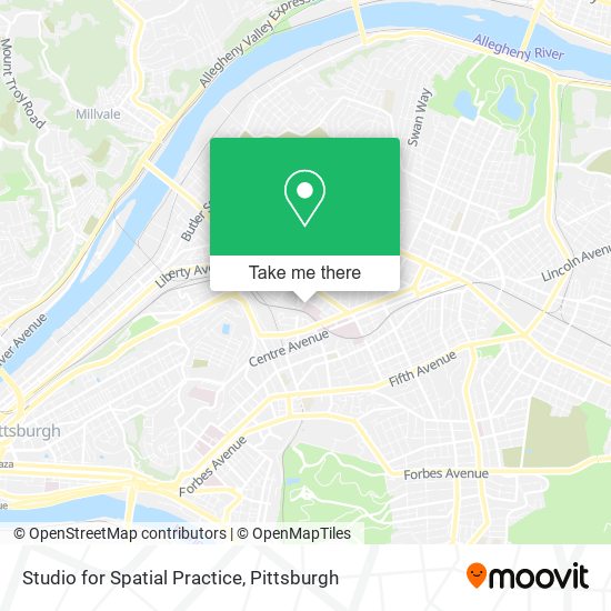 Mapa de Studio for Spatial Practice