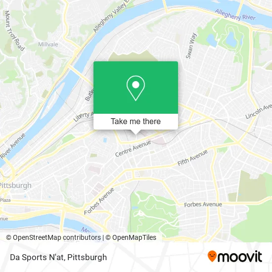 Mapa de Da Sports N'at