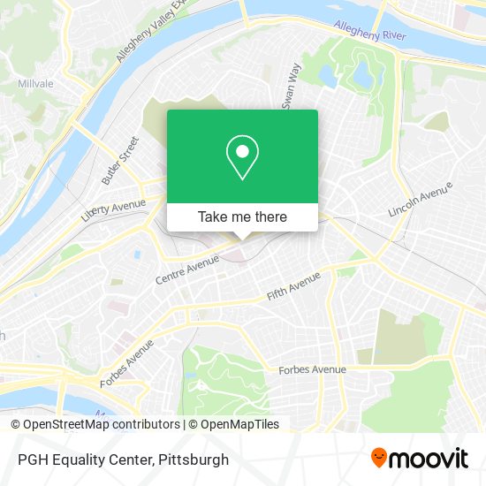 Mapa de PGH Equality Center