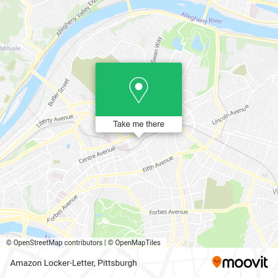 Amazon Locker-Letter map