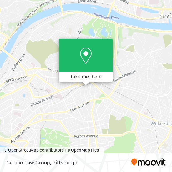 Caruso Law Group map