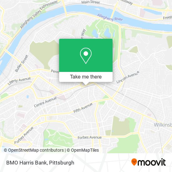 Mapa de BMO Harris Bank
