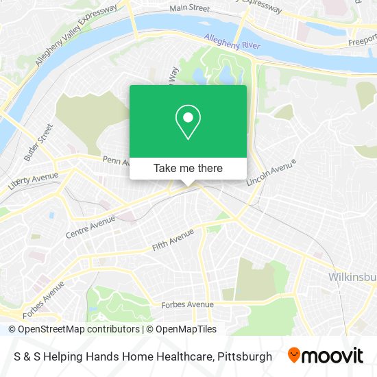 S & S Helping Hands Home Healthcare map