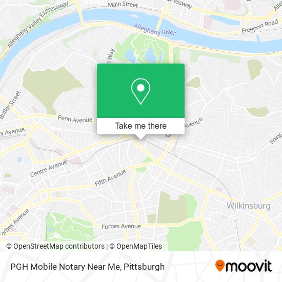 Mapa de PGH Mobile Notary Near Me