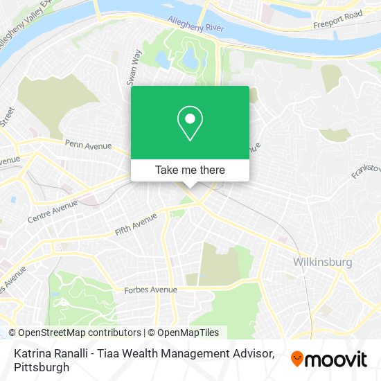 Mapa de Katrina Ranalli - Tiaa Wealth Management Advisor