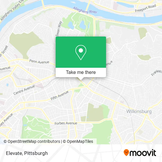 Elevate map