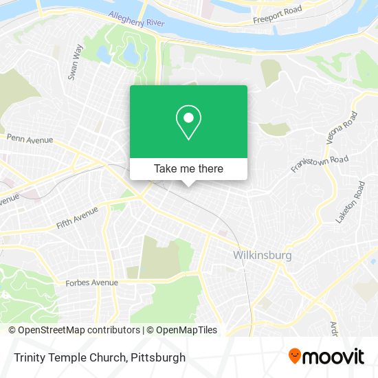 Trinity Temple Church map