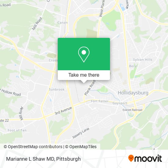 Marianne L Shaw MD map