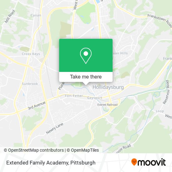 Extended Family Academy map