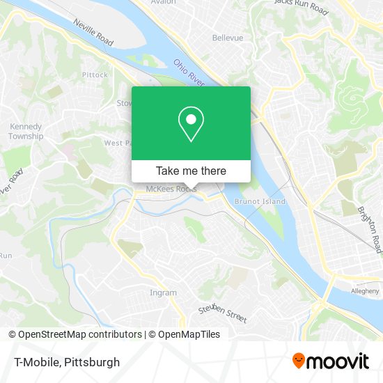 T-Mobile map