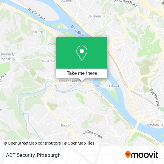Mapa de ADT Security