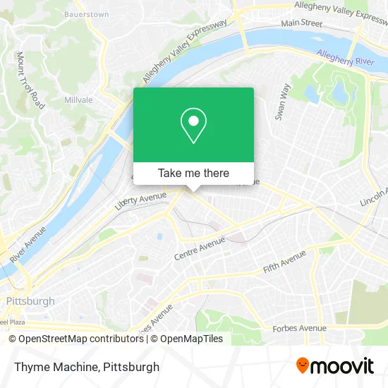 Mapa de Thyme Machine