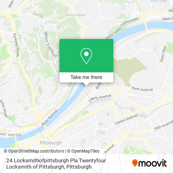 Mapa de 24 Locksmithofpittsburgh Pla Twentyfour Locksmith of Pittsburgh