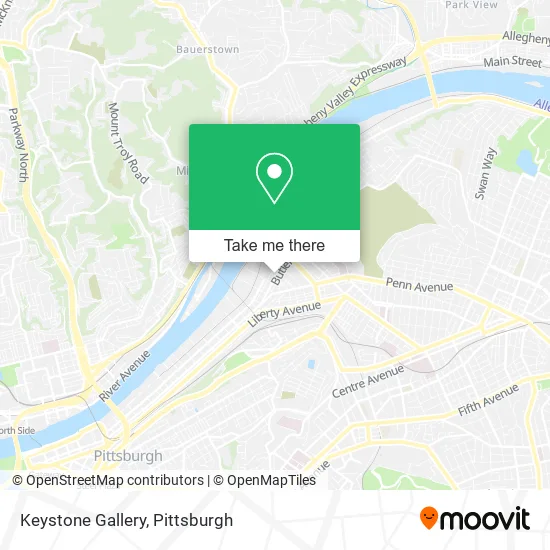 Keystone Gallery map