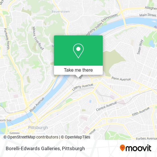 Mapa de Borelli-Edwards Galleries