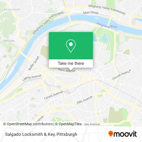 Salgado Locksmith & Key map