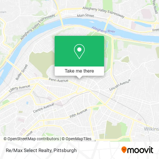 Re/Max Select Realty map