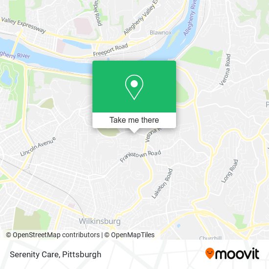 Mapa de Serenity Care