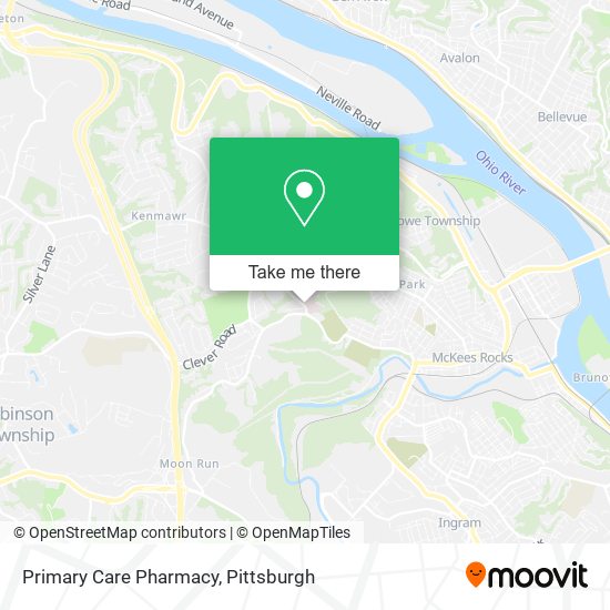 Mapa de Primary Care Pharmacy