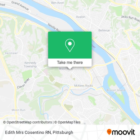 Mapa de Edith Mrs Cosentino RN