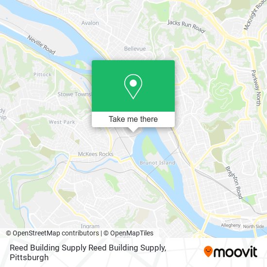 Mapa de Reed Building Supply Reed Building Supply