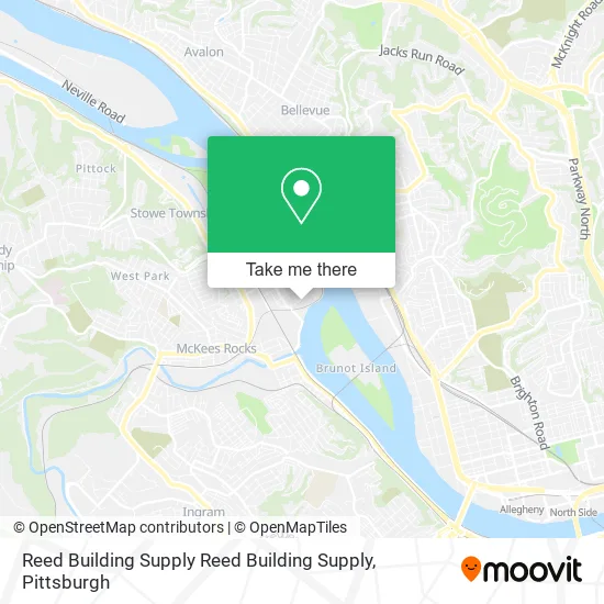 Reed Building Supply Reed Building Supply map