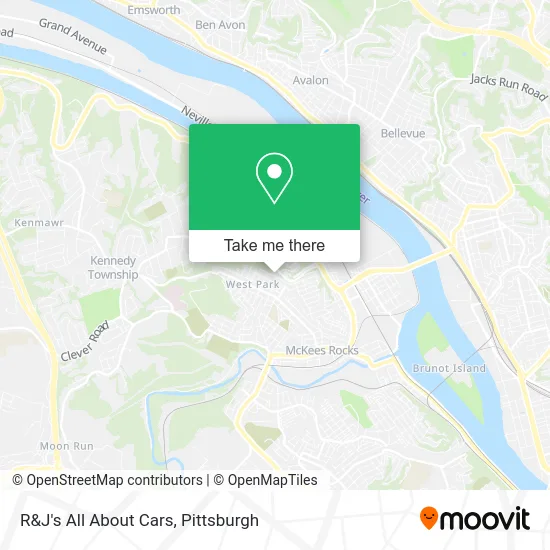 R&J's All About Cars map