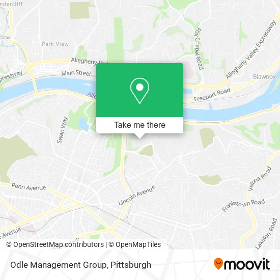 Odle Management Group map