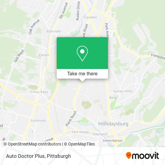 Auto Doctor Plus map