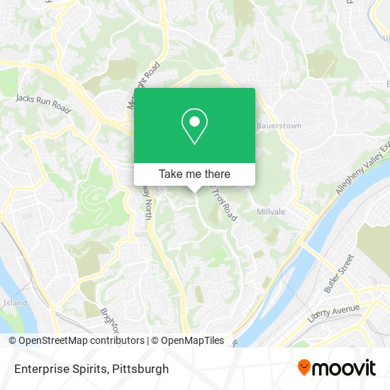 Mapa de Enterprise Spirits