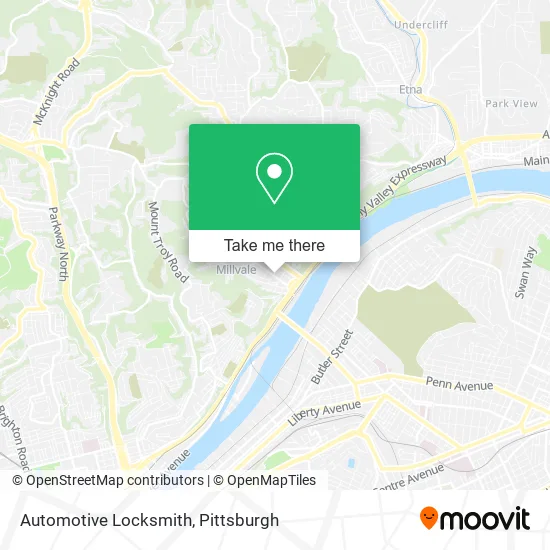 Automotive Locksmith map