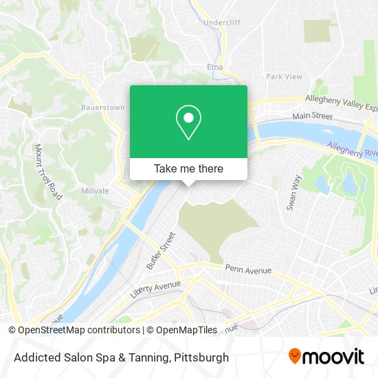 Addicted Salon Spa & Tanning map