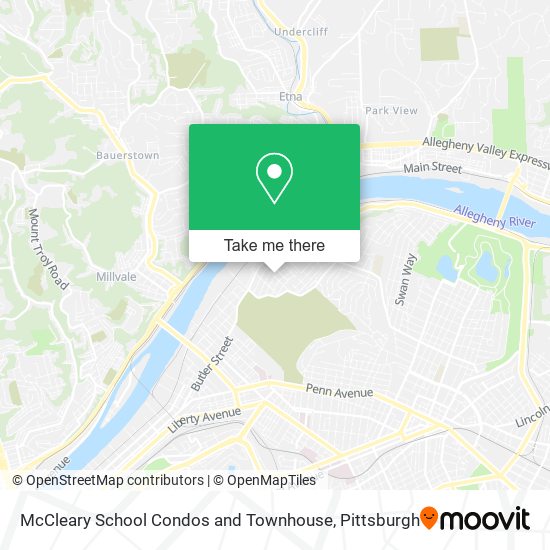 Mapa de McCleary School Condos and Townhouse