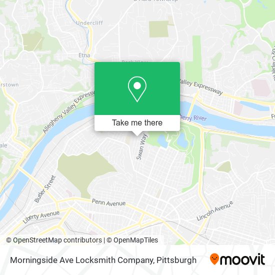 Mapa de Morningside Ave Locksmith Company